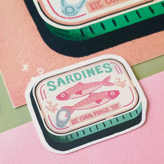 Sardines sticker