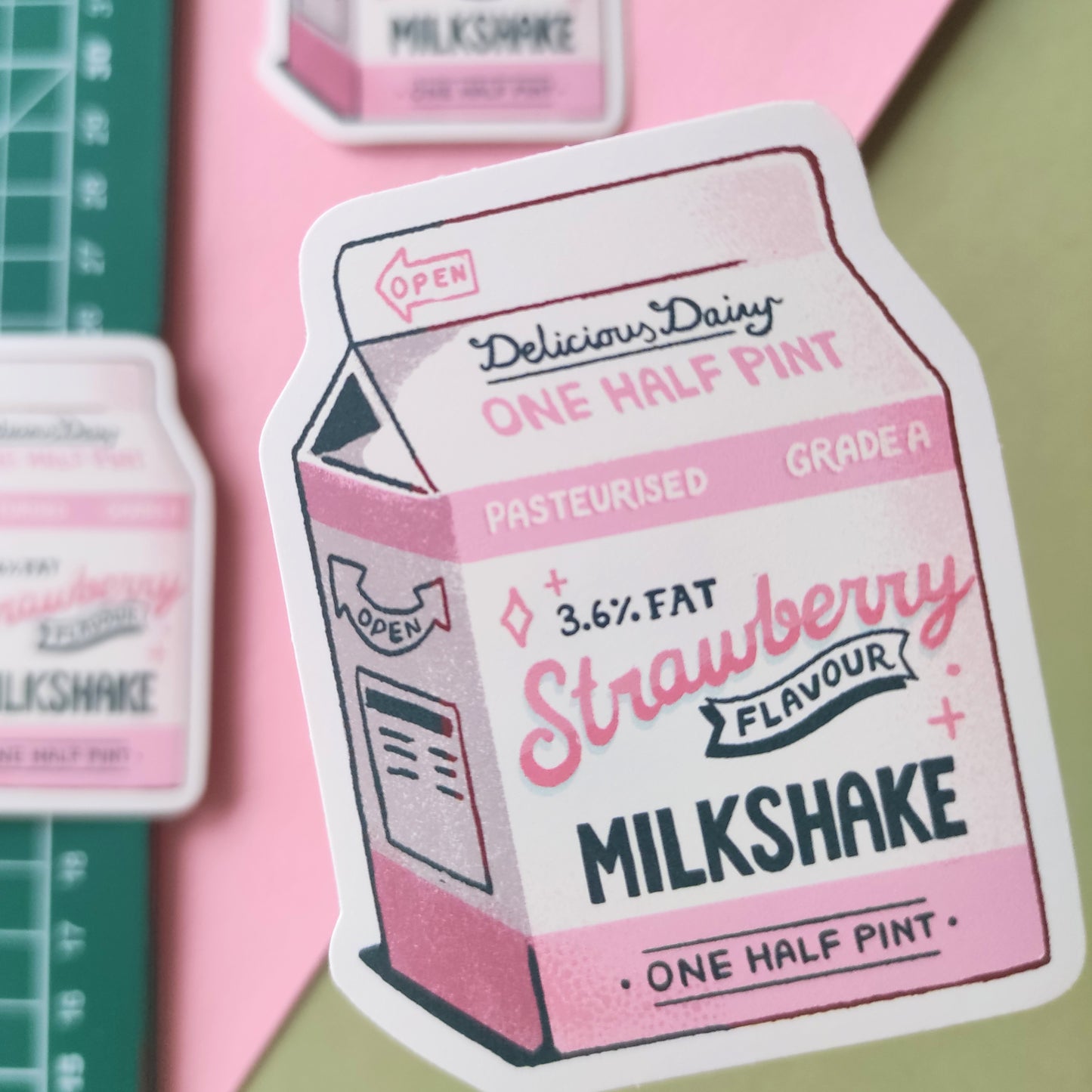 Milkshake sticker