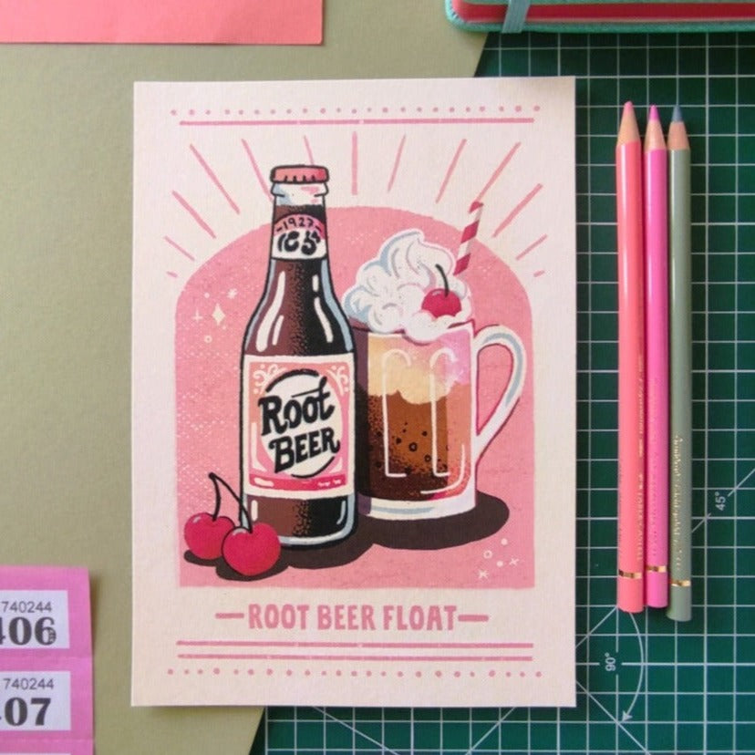 A5 Root beer print