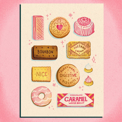 A5 Biscuit selection print