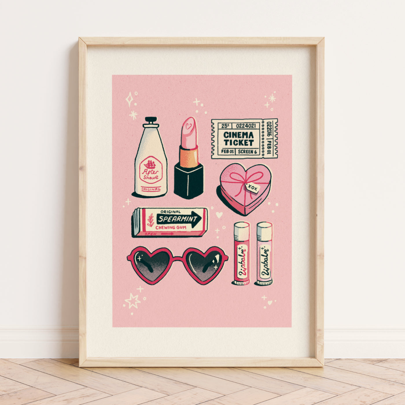 Date night A5 print